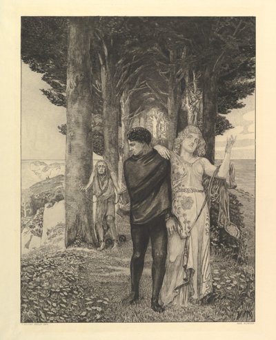 Genius (Artist), from the series From Death Part Two by Max Klinger