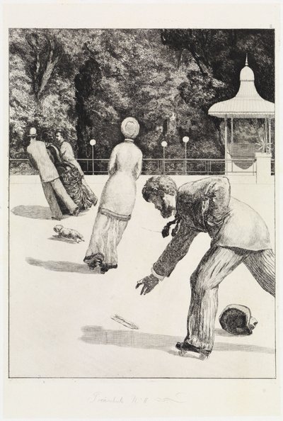 Action (A Glove, Opus VI, Plate 2) by Max Klinger