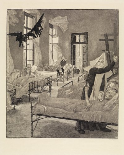 Plague (From Death, Second Part, Opus XI, Plate 6) by Max Klinger