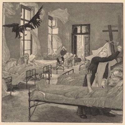Plague by Max Klinger