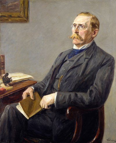 Portrait of Dr. Wilhelm von Bode by Max Liebermann