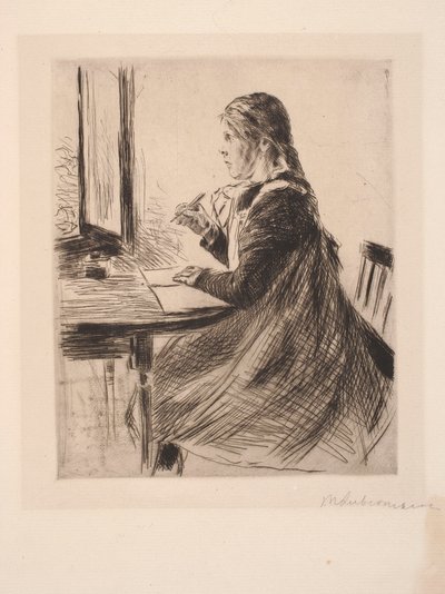 Child Portrait, Portrait of the Daughter of Privy Councillor Bode, Marie by Max Liebermann
