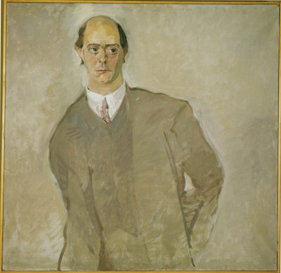 Composer Arnold Schoenberg by Max Oppenheimer