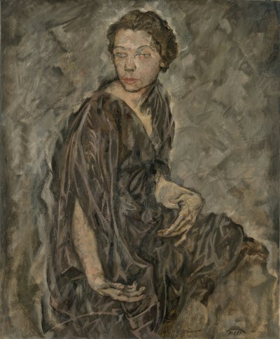 Portrait of Tilla Durieux by Max Oppenheimer