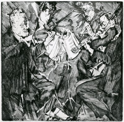 Rose String Quartet by Max Oppenheimer