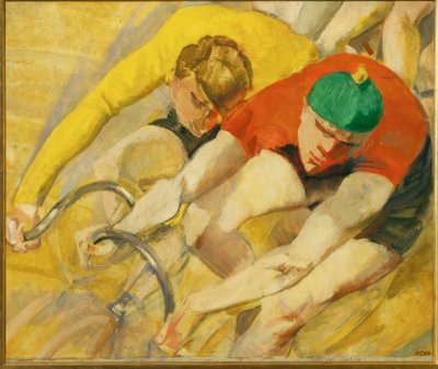 Six-Day Race by Max Oppenheimer