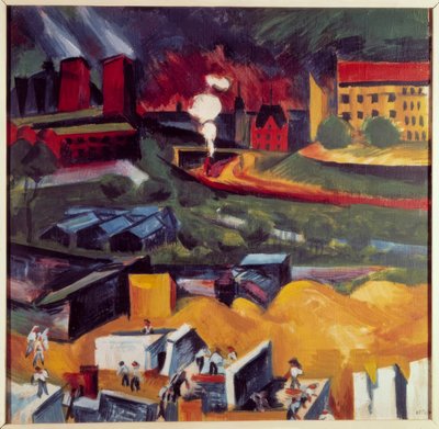 View of Schmargendorf by Max Pechstein