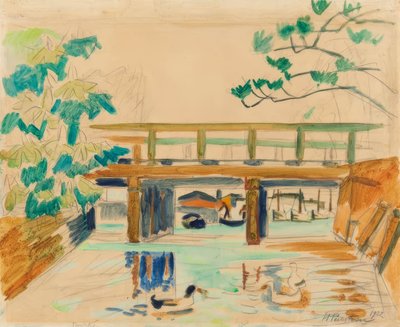 Bridge by Max Pechstein