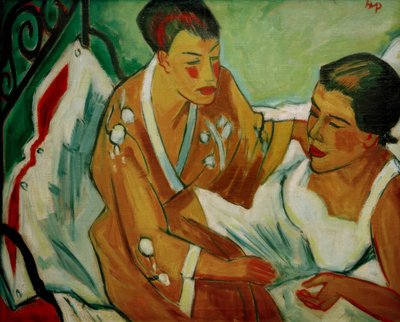 The Couple by Max Pechstein