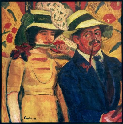 Double Portrait by Max Pechstein