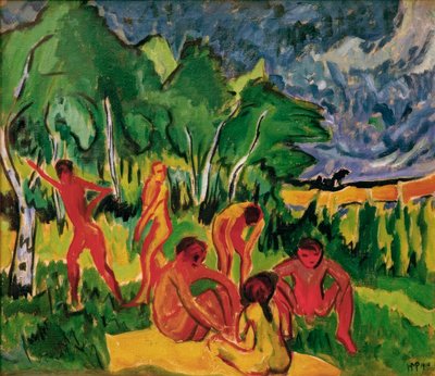 Open Air by Max Pechstein
