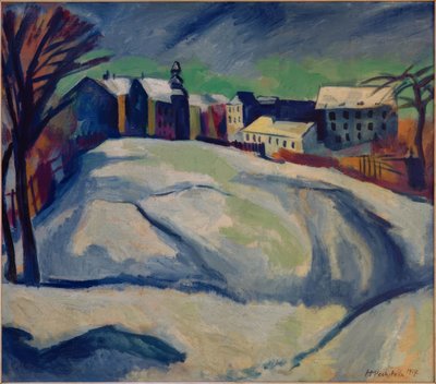 Winter Landscape II by Max Pechstein