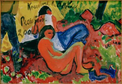 Two Nude Girls by Max Pechstein