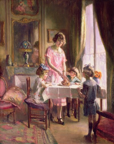 Tea with the Children by Max Silbert