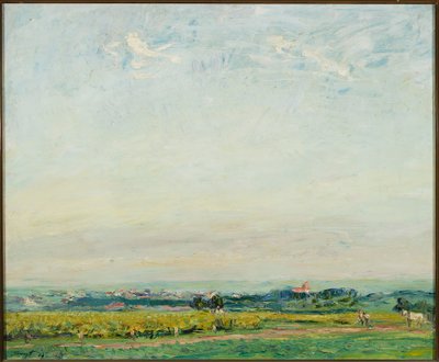Landscape with a View of Landau in the Palatinate by Max Slevogt