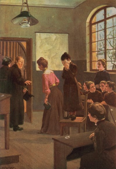 Illustration for Jane Eyre by Charlotte Bronte by Max Wulff