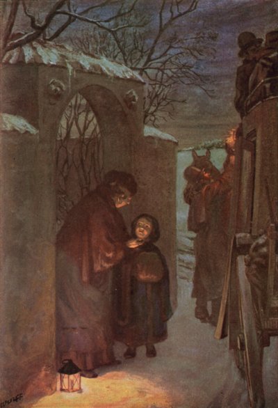 Illustration for Jane Eyre by Charlotte Bronte by Max Wulff