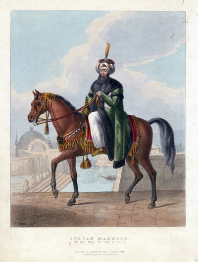 Portrait of Mahmud II, Sultan of the Ottoman Empire by Maxim Gauci