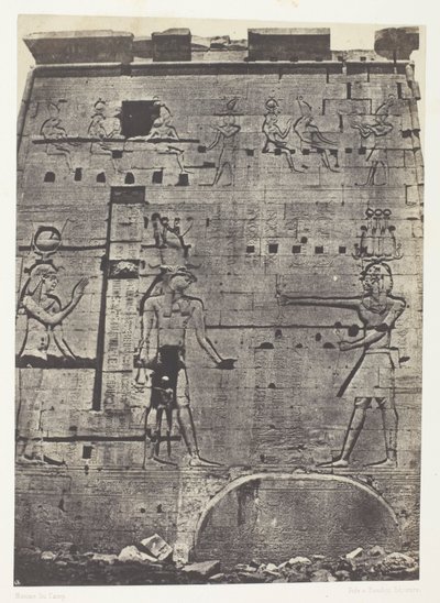 Grand Temple of Isis at Philae, Second Pylon; Nubia, plate 74 from the album 
