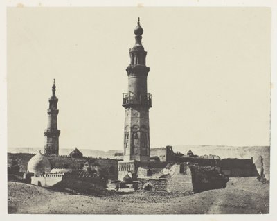 Mosque of Aly-Bey, Girgeh, Upper Egypt, plate 15 from the album "Egypt, Nubia, Palestine and Syria" (1852) by Maxime Du Camp
