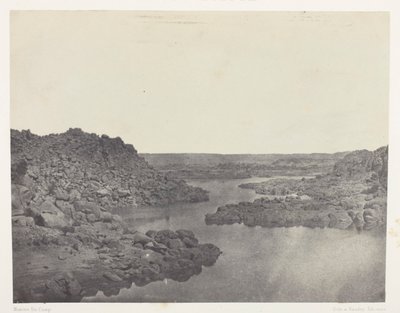 Departure from the First Cataract, Upper Egypt by Maxime Du Camp