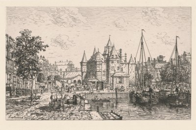 The Weigh House of the City of Amsterdam by Maxime Lalanne
