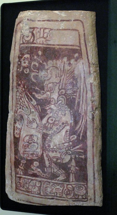 Vault Cover with Painting of the God K