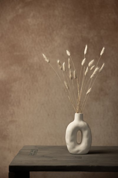 Minimalist Dried Grass Still Life by Mayra Pama