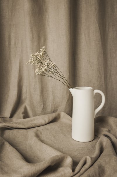 Minimalist Floral Still Life by Mayra Pama