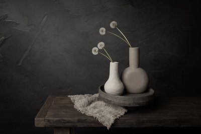 Minimalist Floral Vases by Mayra Pama
