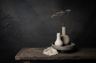 Modern Vases Still Life by Mayra Pama