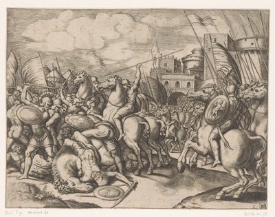 Victory of Scipio Over King Syphax by Meester van de Dobbelsteen