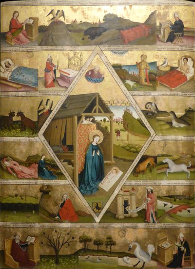 Defense of the Doctrine of the Immaculate Virginity of the Mother of God by Meister der Ottobeurer Marientafel