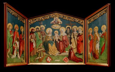 St. Anne Altar by Meister mit dem Stieglitz