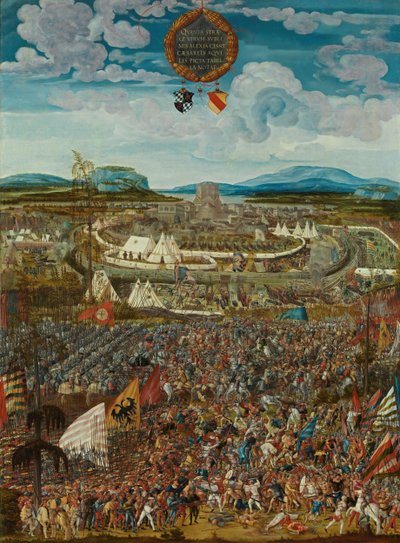 The Anachronistic Siege for Battle of Alesia by Melchior Feselen