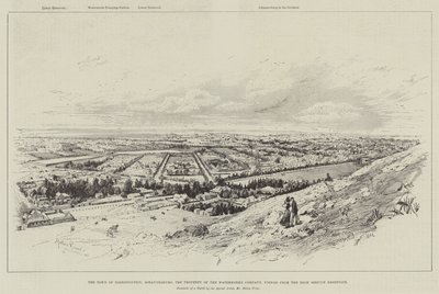 The Town of Doornfontein, Johannesburg, the Property of the Waterworks Company, viewed from the High Service Reservoir by Melton Prior