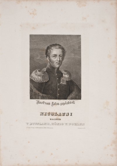 Nicholas I of Russia by Meno Haas