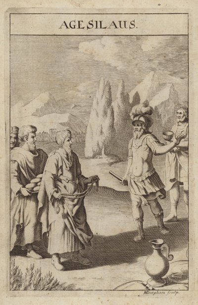 Agesilaus II, Spartan king and general by Michael Burghers