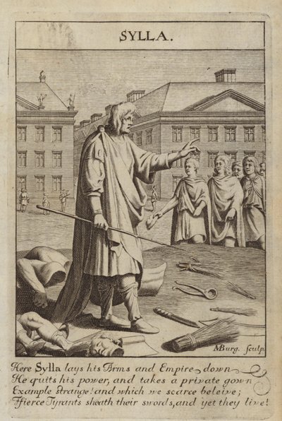 Sulla, Roman general and statesman by Michael Burghers