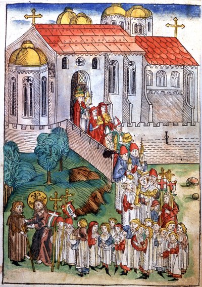Pilgrimage in Saint James of Compostelle by Michael Wohlgemuth