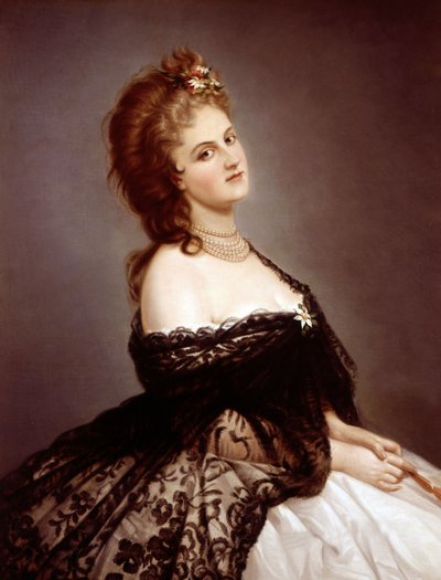 Virginia Oldoini, Countess of Castiglione, After a Photo by Pierre-Louis Pierson by Michele Gordigiani