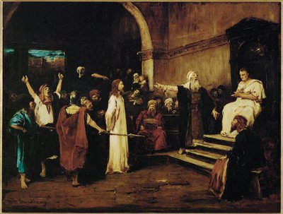 Christ Before Pilate by Mihaly Munkacsy
