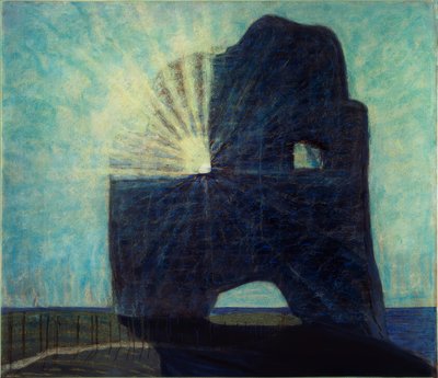 The Past by Mikalojus Ciurlionis