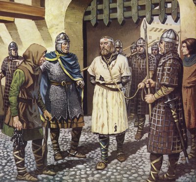 The capture of King Stephen by Mike (20th century) White