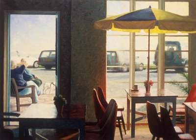 All Outside the Cafe by Mike Briscoe