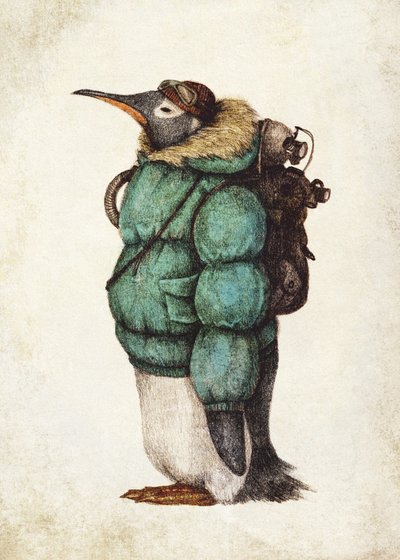 Penguin Adventurer by Mike Koubou