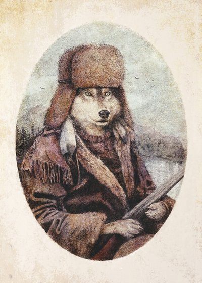 The Huntsman Wolf by Mike Koubou