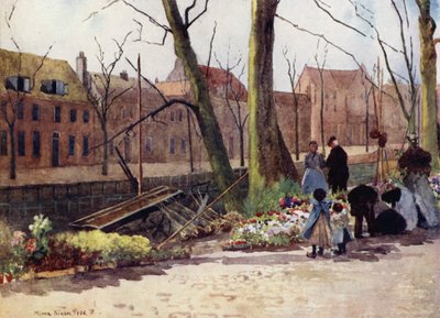 Flower-Market, Haarlem by Mima Nixon
