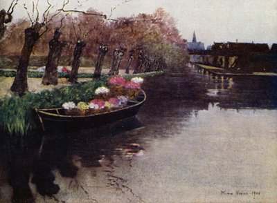 Hyacinth Flowers Going to Market by Mima Nixon