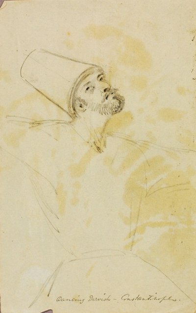 Dancing Dervish, Constantinople by Miner Kilbourne Kellogg